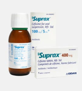 Suprax (Cefixime)